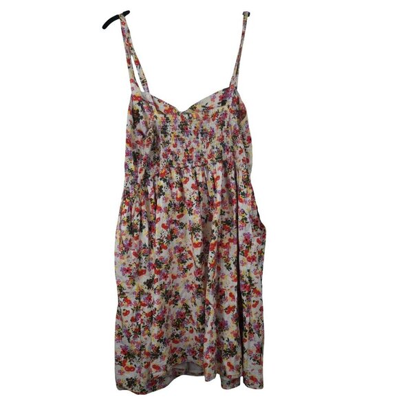 Torrid Womens Floral Sweetheart Neck Midi Sun Dress Size 16 Strappy Boho - Picture 4 of 7